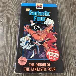 Marvel Comics - The Origin of the Fantastic Four - Fox Kids Video (VHS)